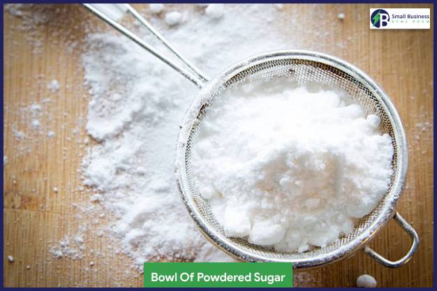 Bowl Of Powdered Sugar