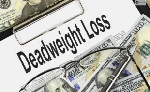 how to calculate deadweight loss