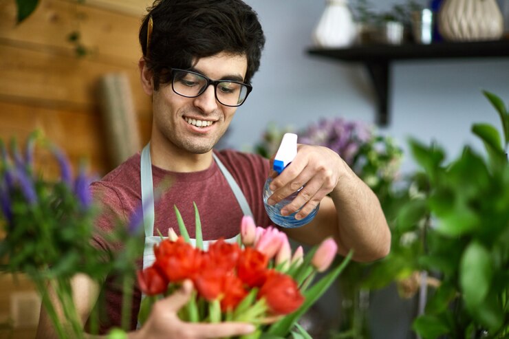 Sanitize The Flowers