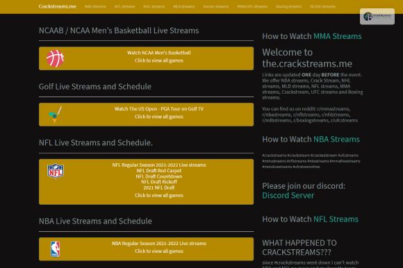 What Is CrackStreams Watch Sports Streaming Live Top 6   What Is CrackStreams 