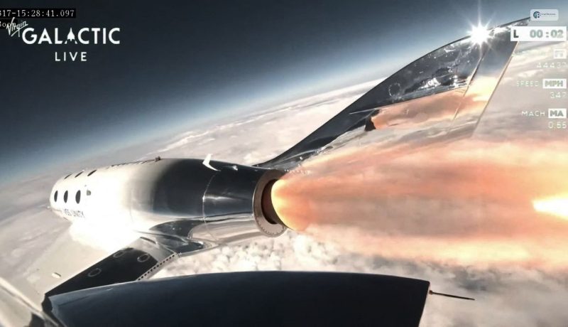 Virgin Galactic’s stock soars, company rakes in nearly $2 million in revenue from space tourism