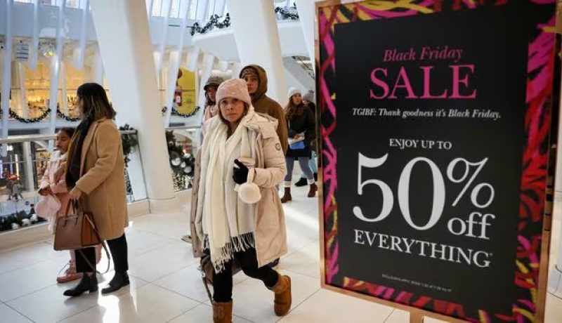 How much will Americans spend between Black Friday and Cyber Monday